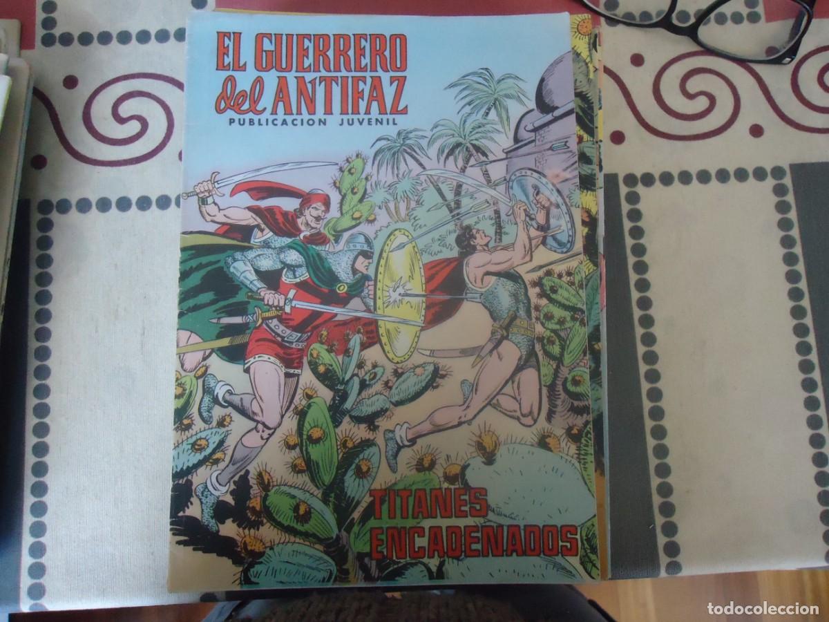 Tebeos: EL GUERRERO DEL ANTIFAZ N&ordm; 138, titanes encadenados