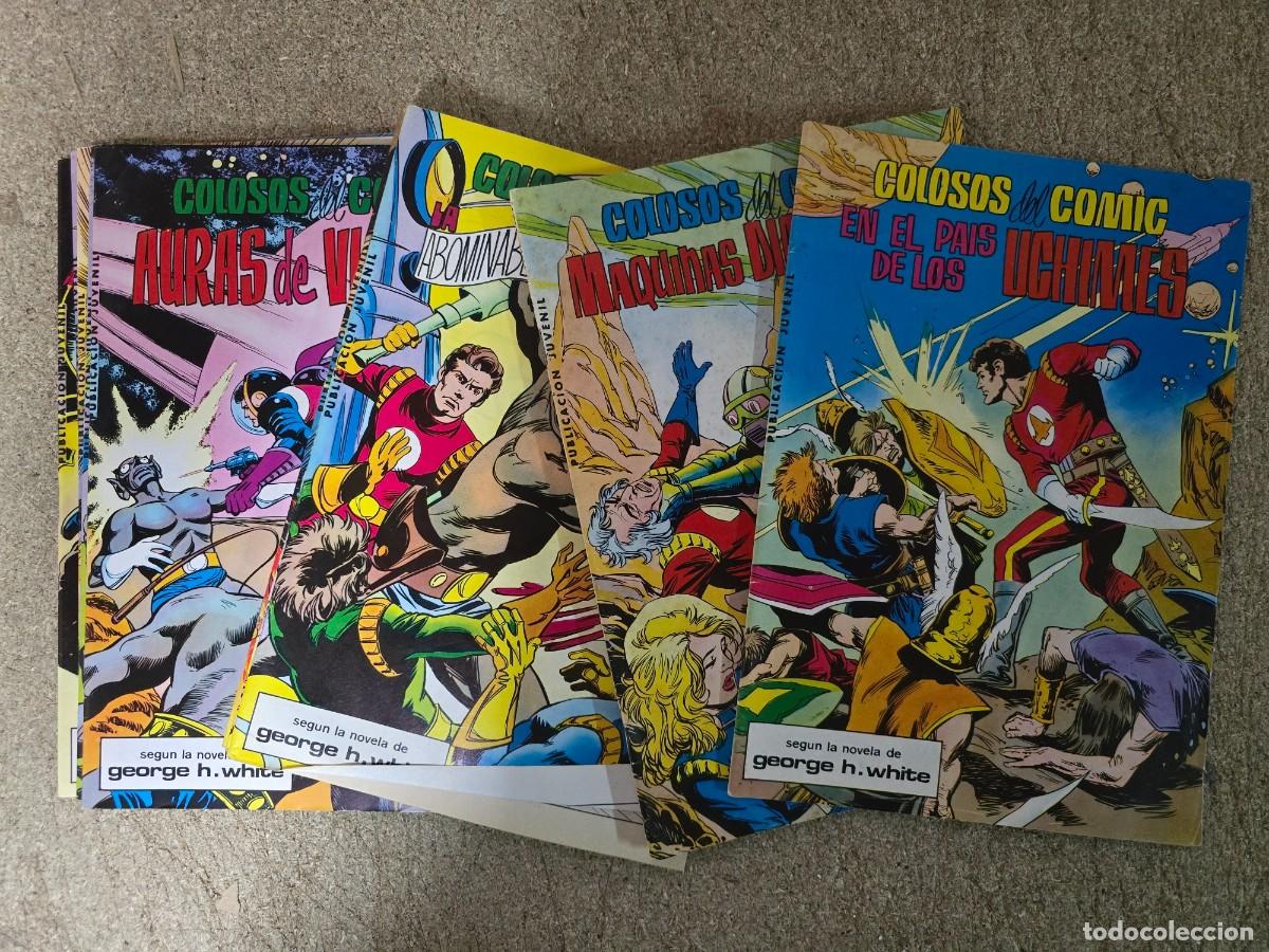 Tebeos: Miguel Angel Aznar.lote 13 Tebeos.Colosos del Comic.Editorial Valenciana.solo falta el num.1