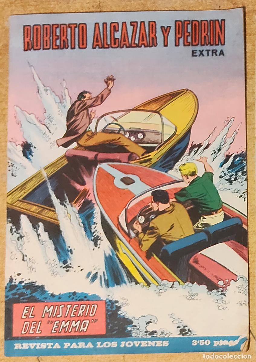 Tebeos: Roberto Alc&aacute;zar y Pedr&iacute;n Extra N&ordm; 45 A&ntilde;o 1966 Original y dificil Dibujos Ambros contiene 20 p&aacute;ginas