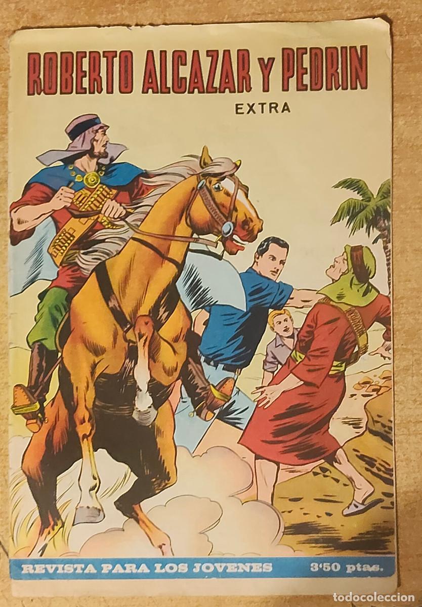 Tebeos: OBERTO ALC&Aacute;ZAR Y PEDR&Iacute;N EXTRA N&ordm; 4 ORIGINAL. 3,50 PTA. Buen ejemplar