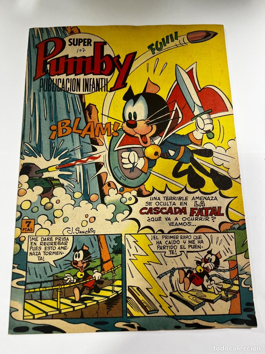 Tebeos: SUPER PUMBY. PUBLICACI&Oacute;N INFANTIL. J. SANCH&Iacute;S. EDITORA VALENCIANA.