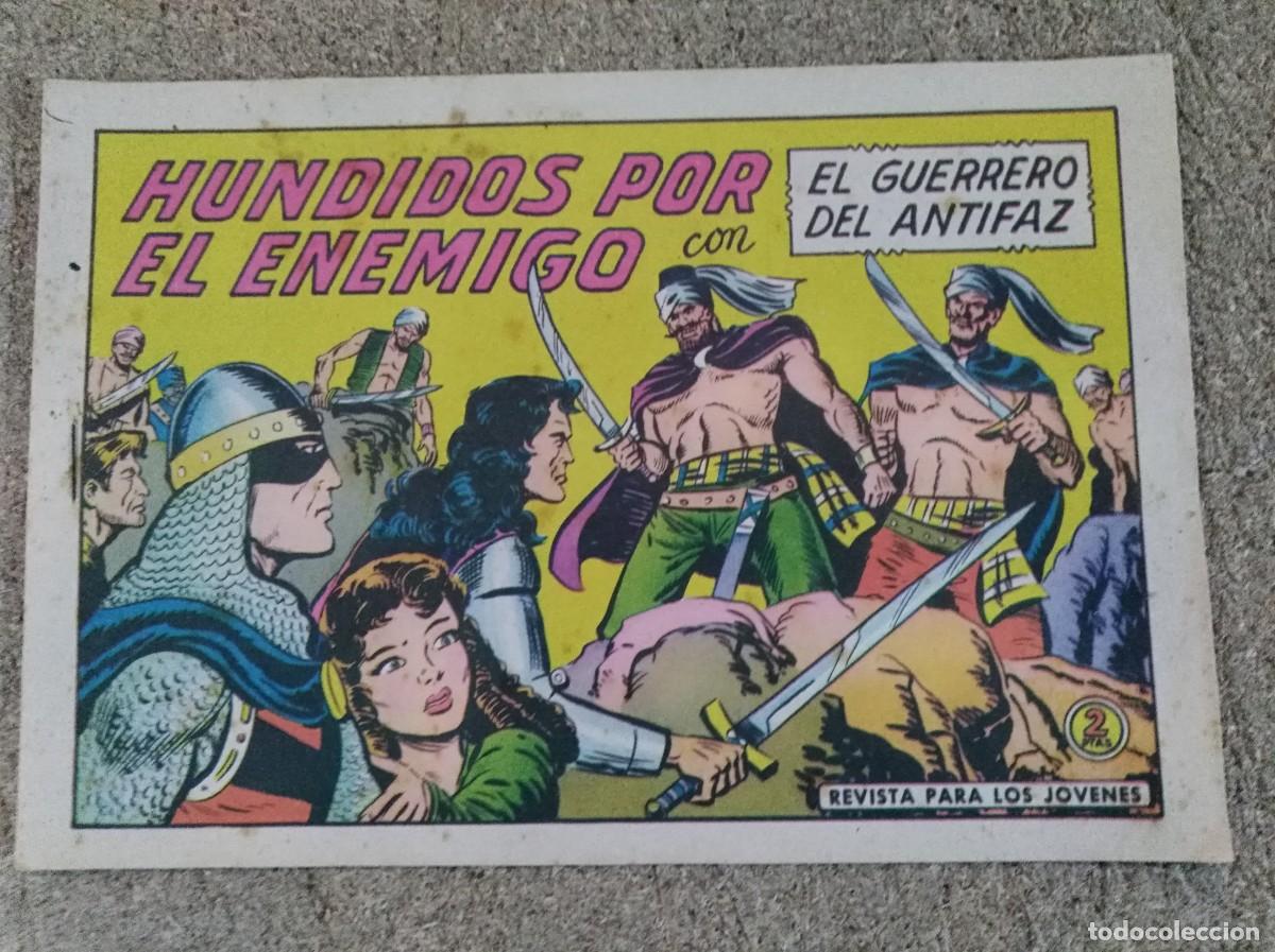 Tebeos: El Guerrero del Antifaz 543.Hundidos por el Enemigo.Valenciana