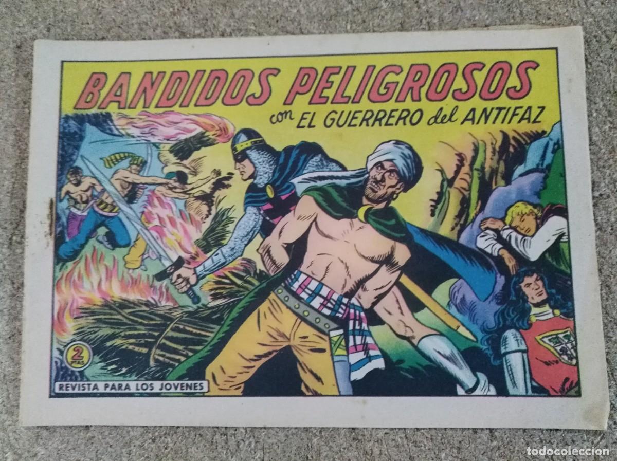 Tebeos: El Guerrero del Antifaz 544.Bandidos Peligrosos.Valenciana