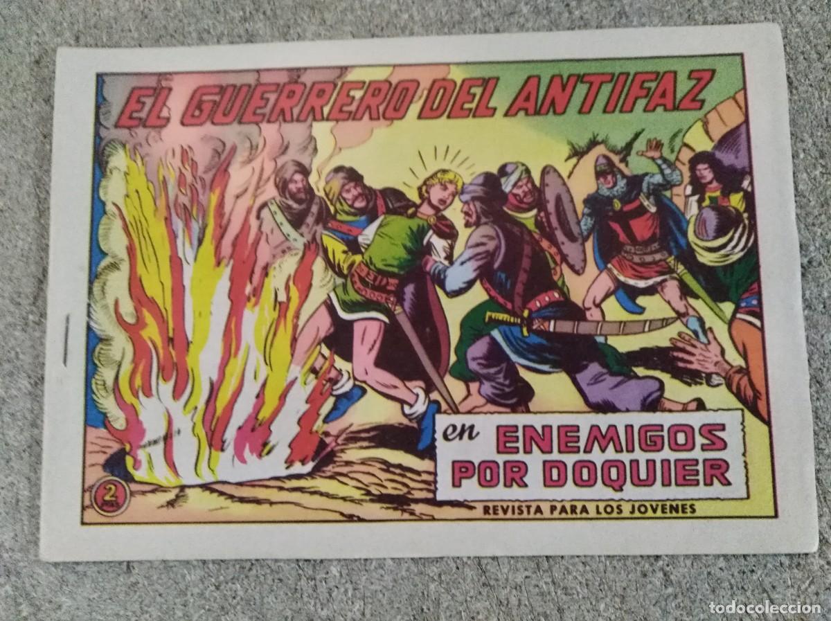 Giornalini: El Guerrero del Antifaz 588.Enemigos por Doquier.Valenciana