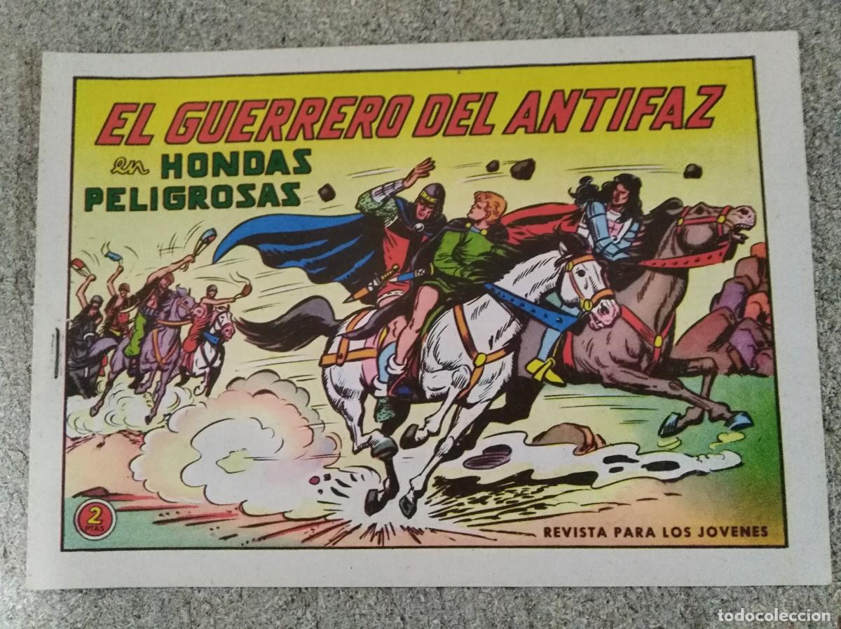 Tebeos: El Guerrero del Antifaz 598.Hondas Peligrosas.Valenciana