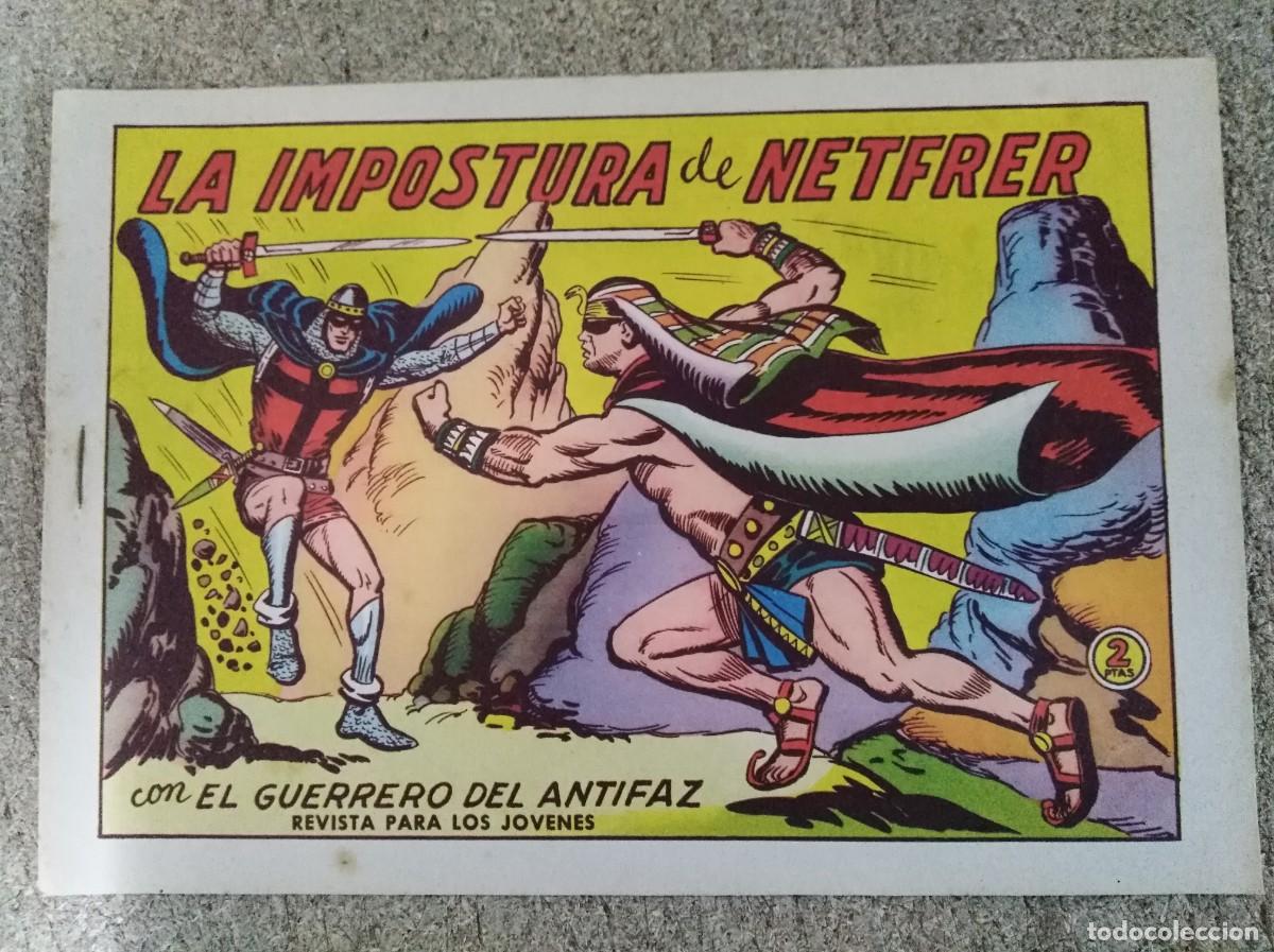 Tebeos: El Guerrero del Antifaz 555.La impostura de Netfrer.Valenciana