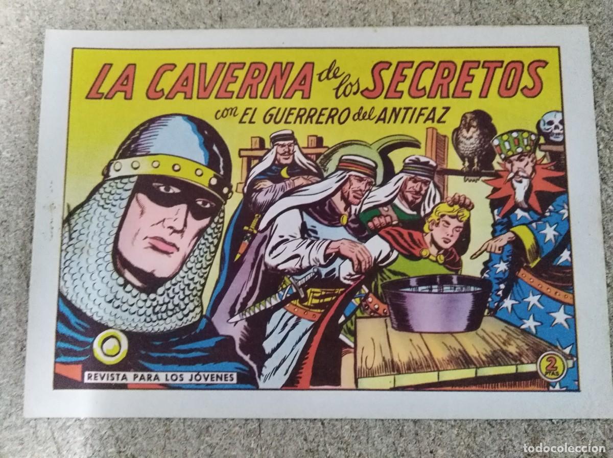 Tebeos: El Guerrero del Antifaz 557.La Caverna de los Secretos.Valenciana