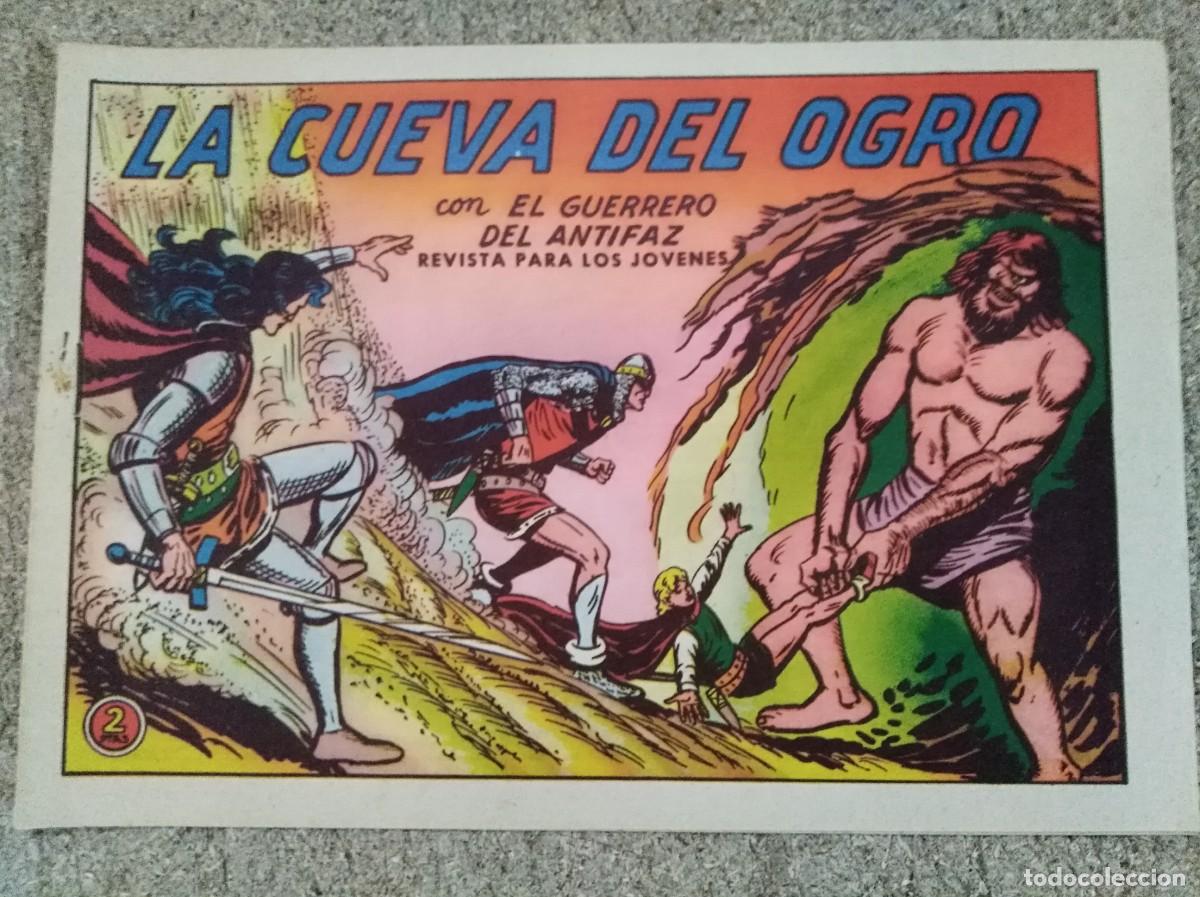 Giornalini: El Guerrero del Antifaz 566.La Cueva del Ogro.Valenciana
