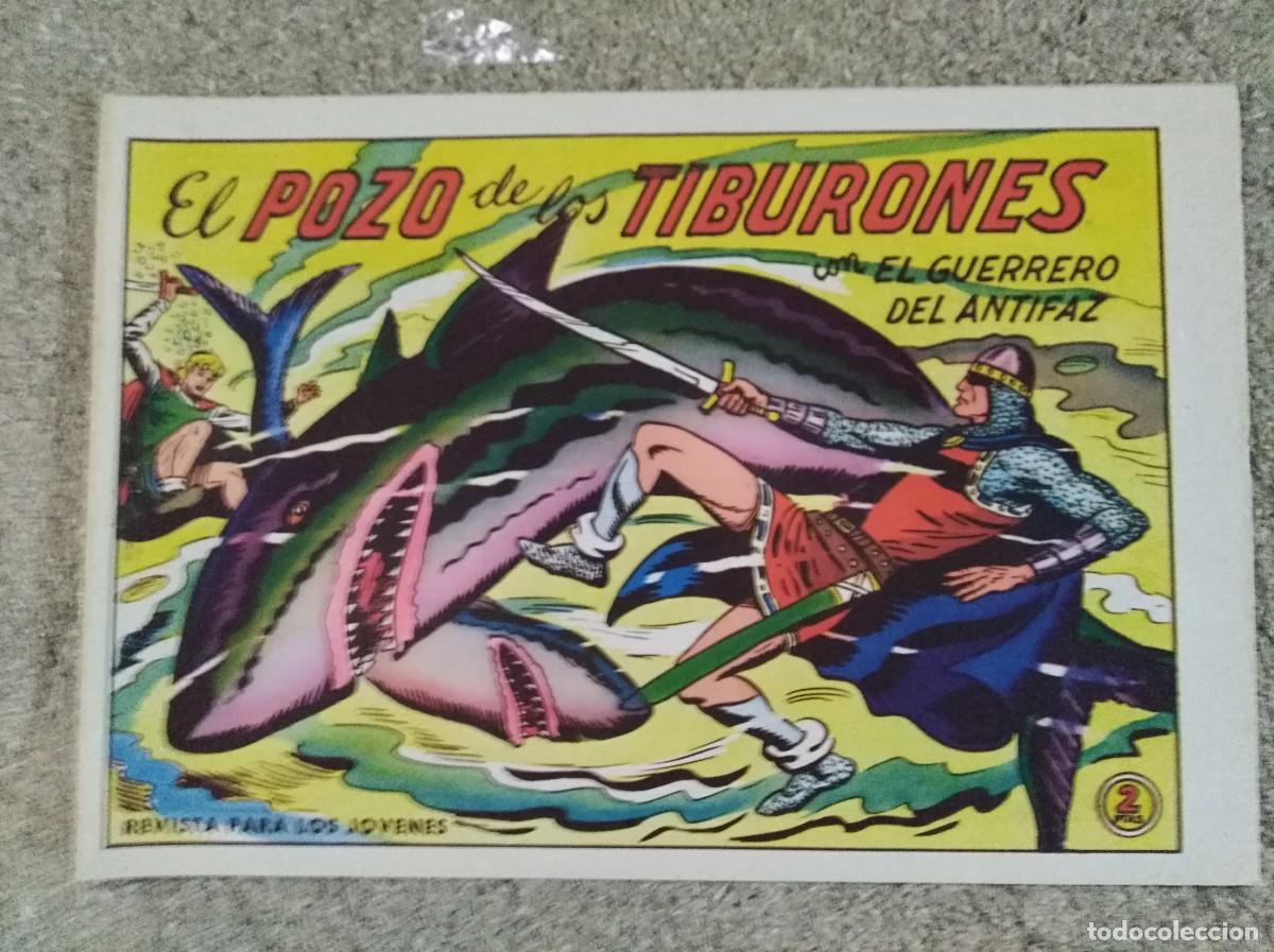 Giornalini: El Guerrero del Antifaz 573.El Pozo de los Tiburones.Valenciana