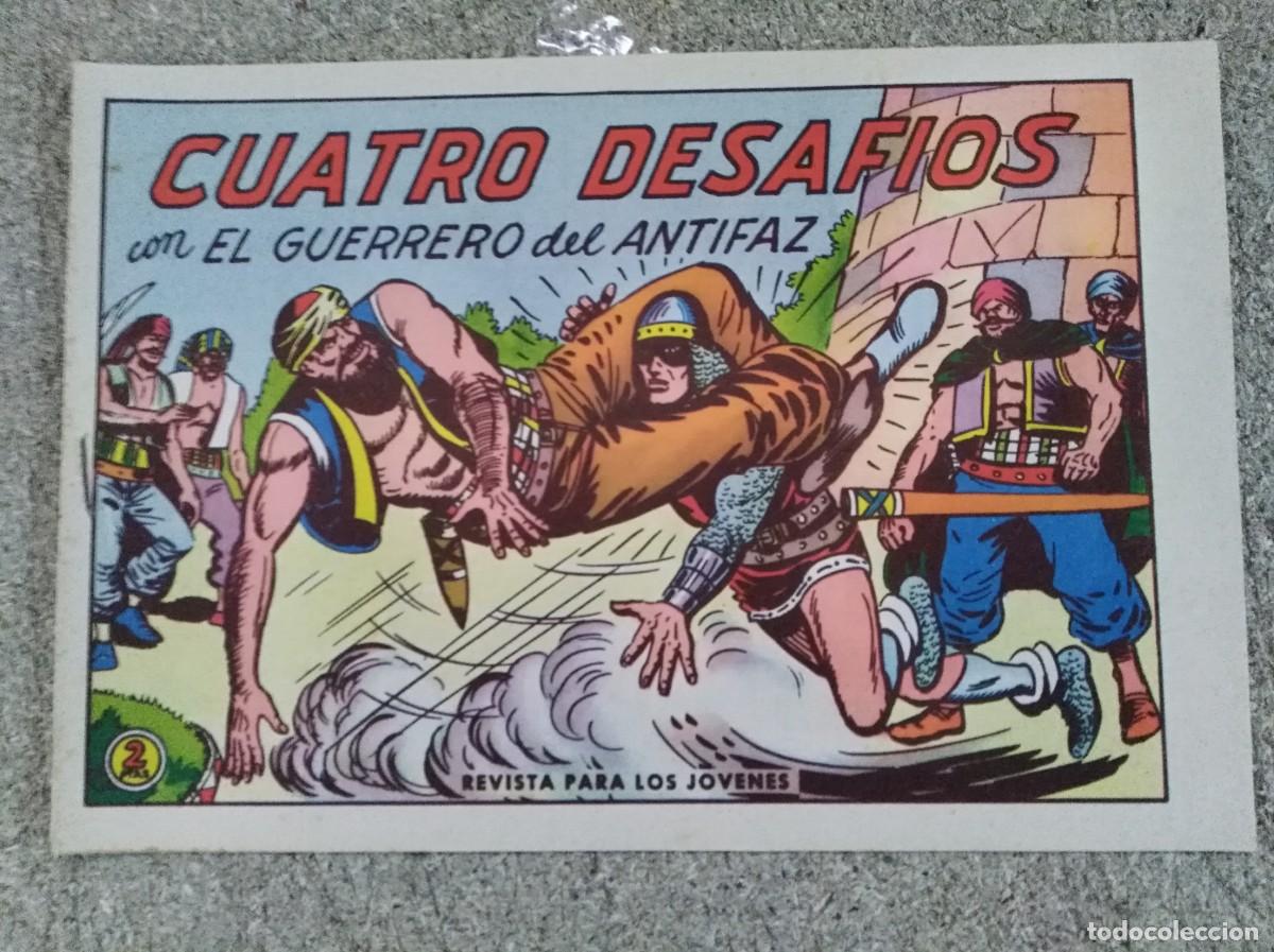 Tebeos: El Guerrero del Antifaz 576.Cuatro Desafios.Valenciana