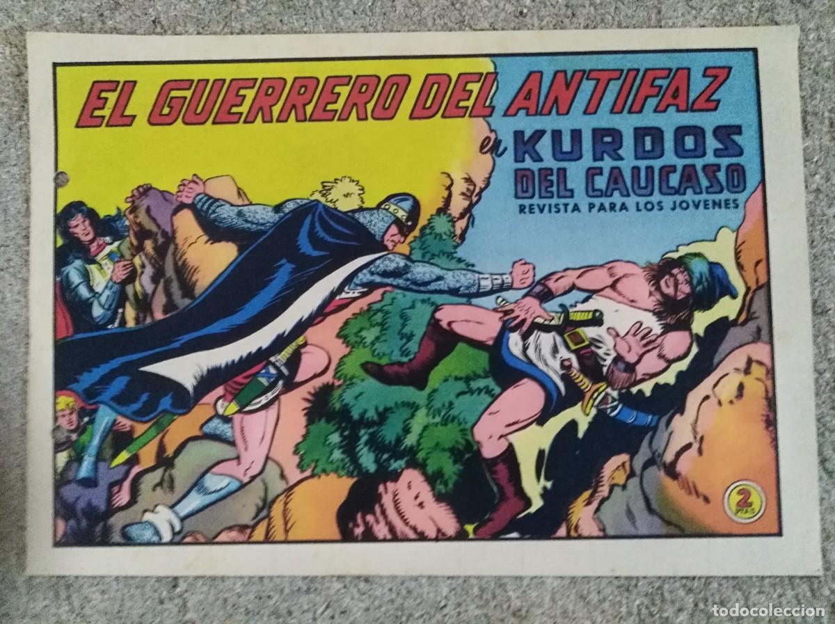 Tebeos: El Guerrero del Antifaz 627.Kurdos del Caucaso.Valenciana
