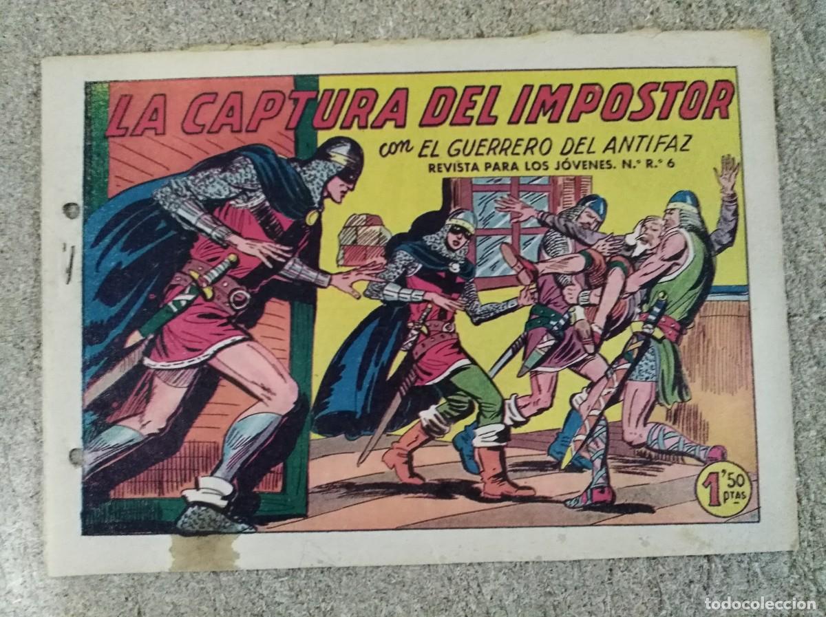 Tebeos: El Guerrero del Antifaz 325.La captura del Impostor.Valenciana