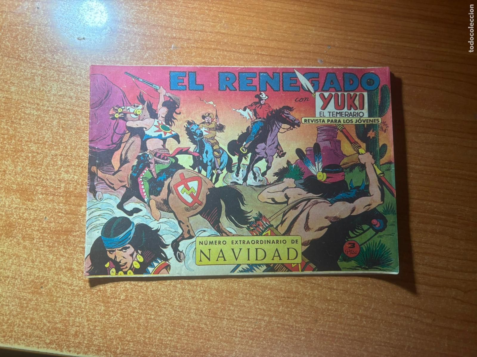 Tebeos: YUKI EL TEMERARIO N&ordm; 31 EXTRAORDINARIO DE NAVIDAD EDITORIAL VALENCIANA ORIGINAL
