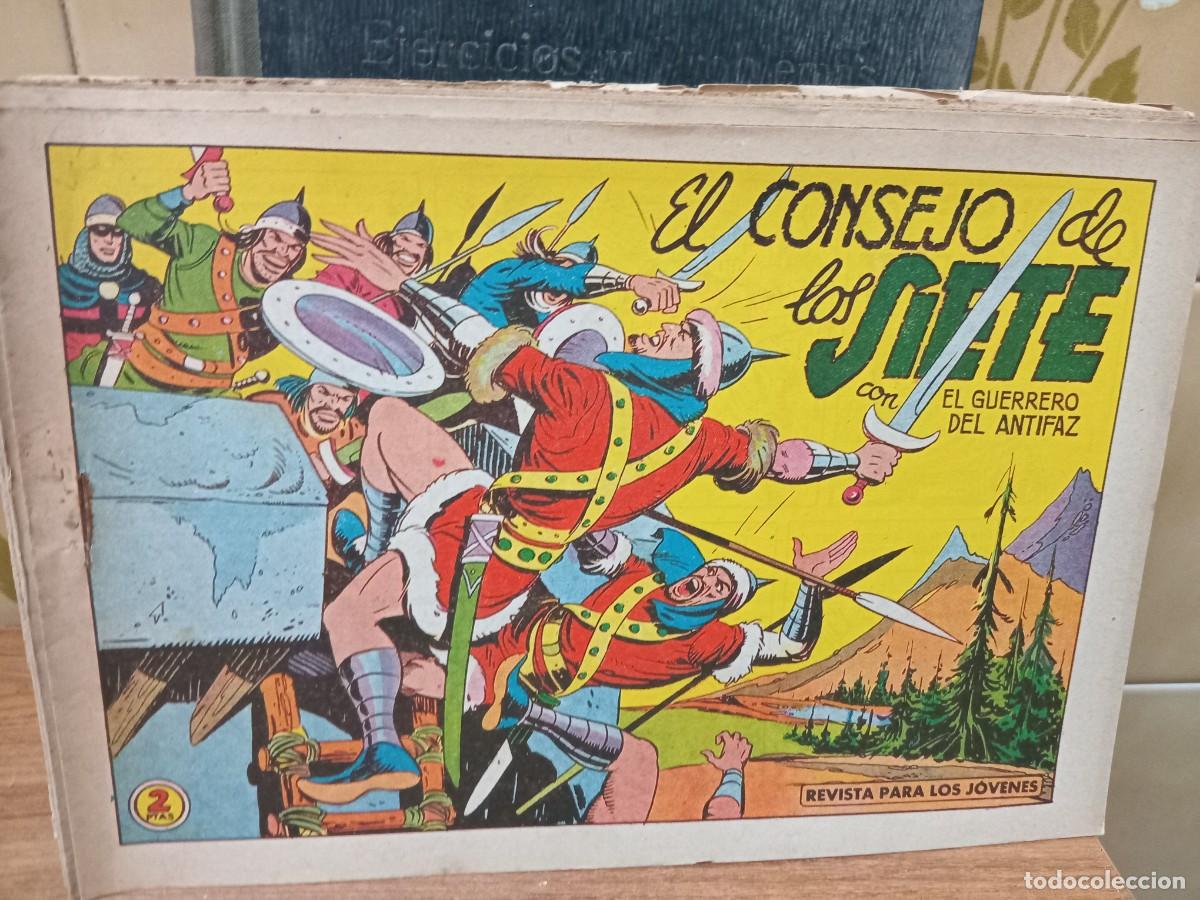 Tebeos: EL GUERRERO DEL ANTIFAZ - N&ordm; 477 - ORIGINAL - EDITORIAL VALENCIANA