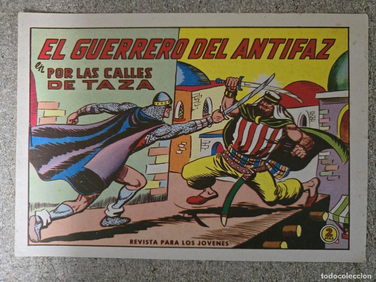 Tebeos: El Guerrero del Antifaz 601. Por las Calles de Taza.Valenciana