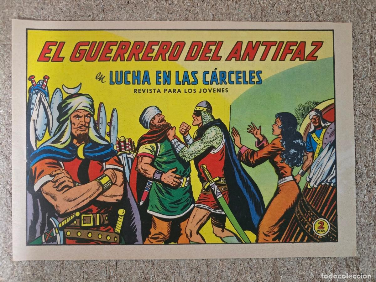Tebeos: El Guerrero del Antifaz 606. Lucha en las Carceles.Valenciana