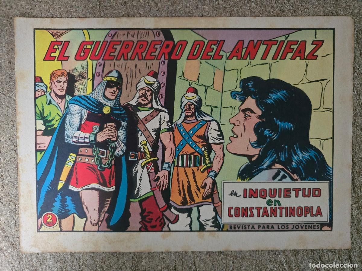 Tebeos: El Guerrero del Antifaz 659.Inquietud en Constantinopla.Valenciana