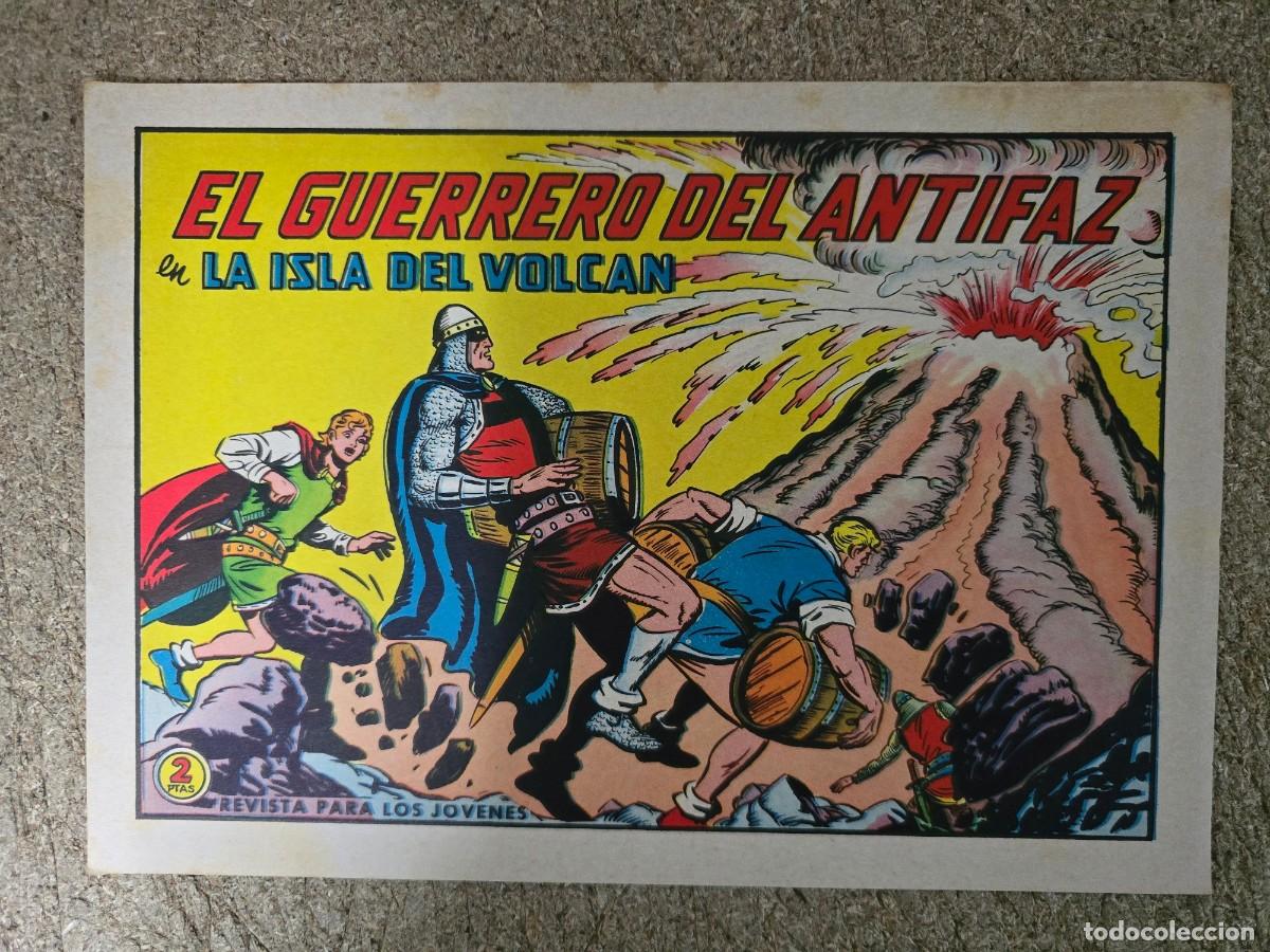 Tebeos: El Guerrero del Antifaz 655.La Isla del Volcan.Valenciana