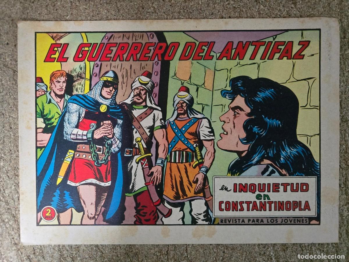 Tebeos: El Guerrero del Antifaz 659.Inquietud en Constantinopla.Valenciana