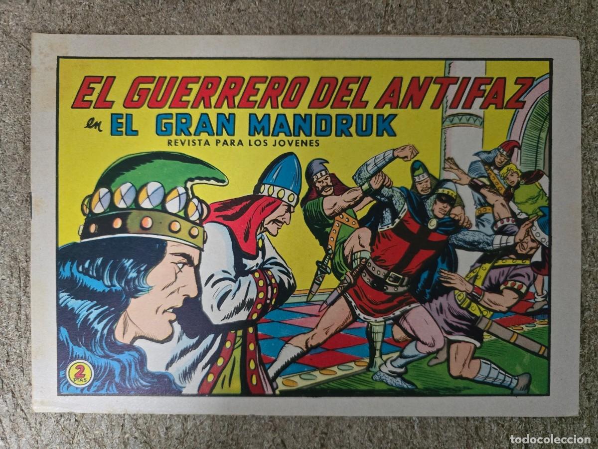 Tebeos: El Guerrero del Antifaz 662.El Gran Mandruk.Valenciana