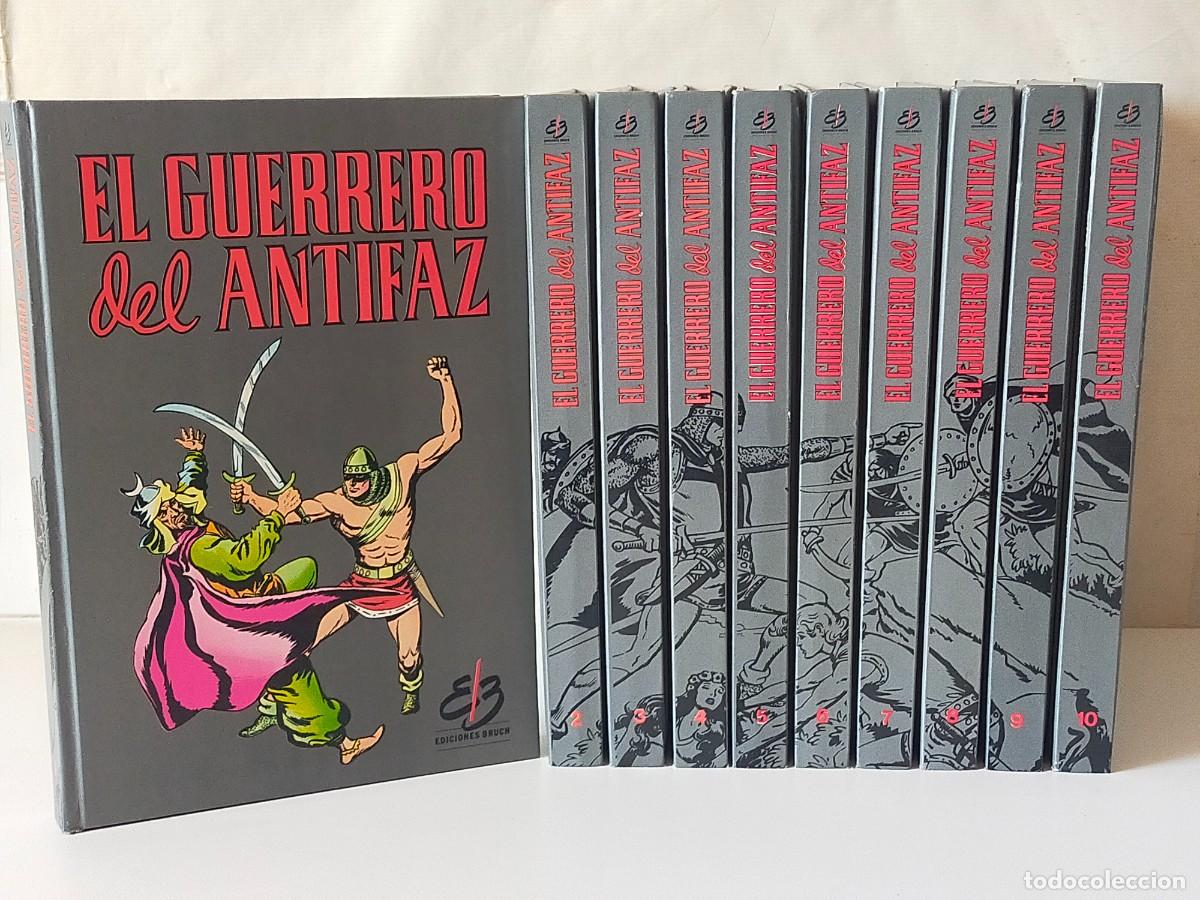 Tebeos: EL GUERRERO DEL ANTIFAZ - Serie Completa, 10 Tomos - Ediciones Bruch 1991