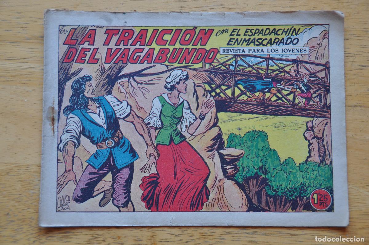Tebeos: COMIC - EL ESPADACH&Iacute;N ENMASCARADO N&ordm;226 - LA TRAICI&Oacute;N DEL VAGABUNDO - EDITORIAL VALENCIANA