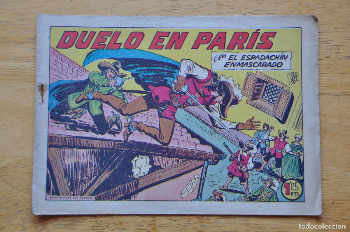 Tebeos: COMIC - EL ESPADACH&Iacute;N ENMASCARADO N&ordm;246 - DUELO EN PAR&Iacute;S - EDITORIAL VALENCIANA