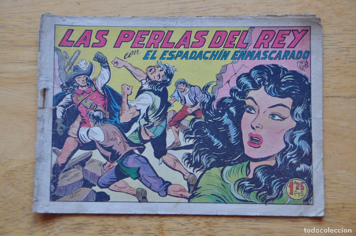 Tebeos: COMIC - EL ESPADACH&Iacute;N ENMASCARADO N&ordm;192 - LAS PERLAS DEL REY - EDITORIAL VALENCIANA
