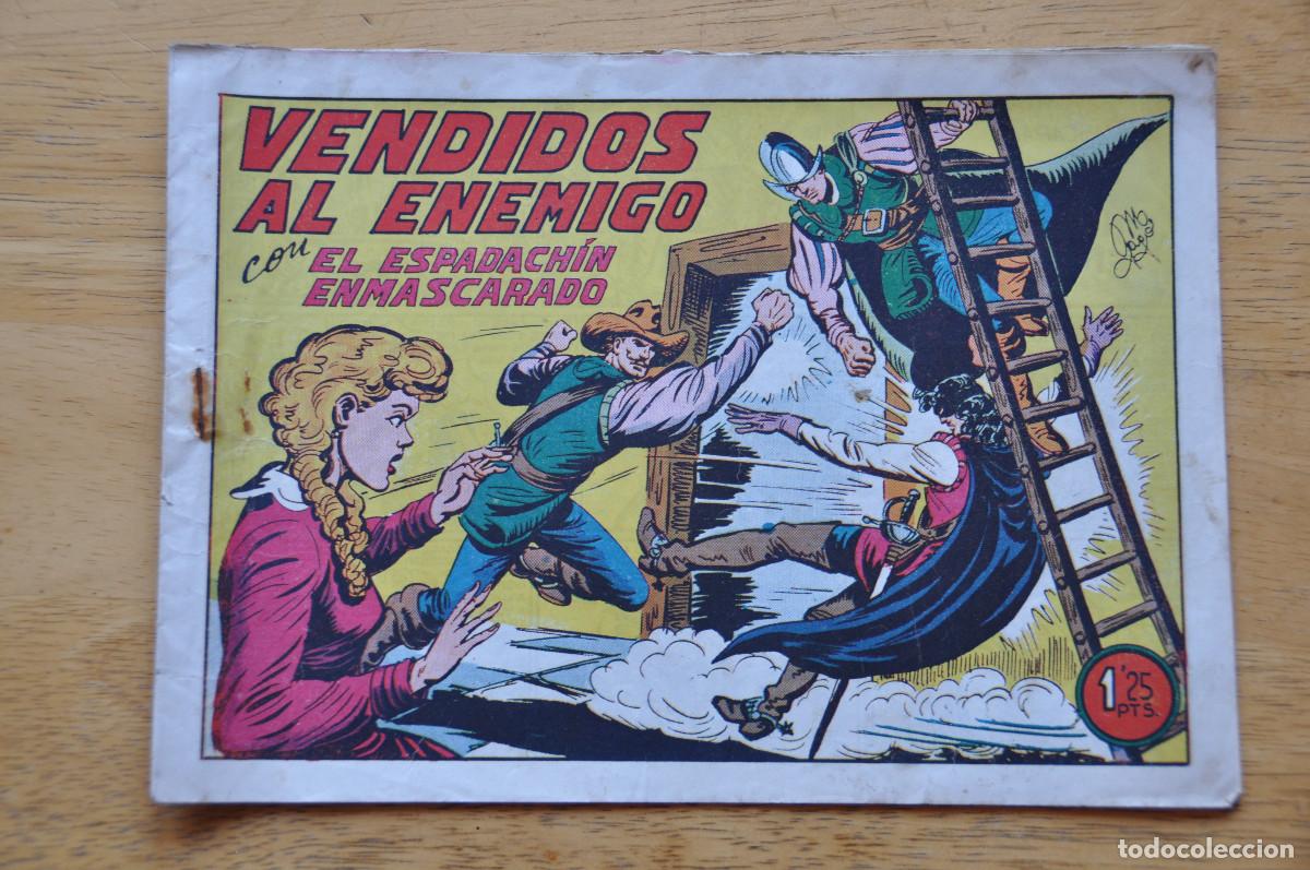 Tebeos: COMIC - EL ESPADACH&Iacute;N ENMASCARADO N&ordm;159 - VENDIDOS AL ENEMIGO - EDITORIAL VALENCIANA