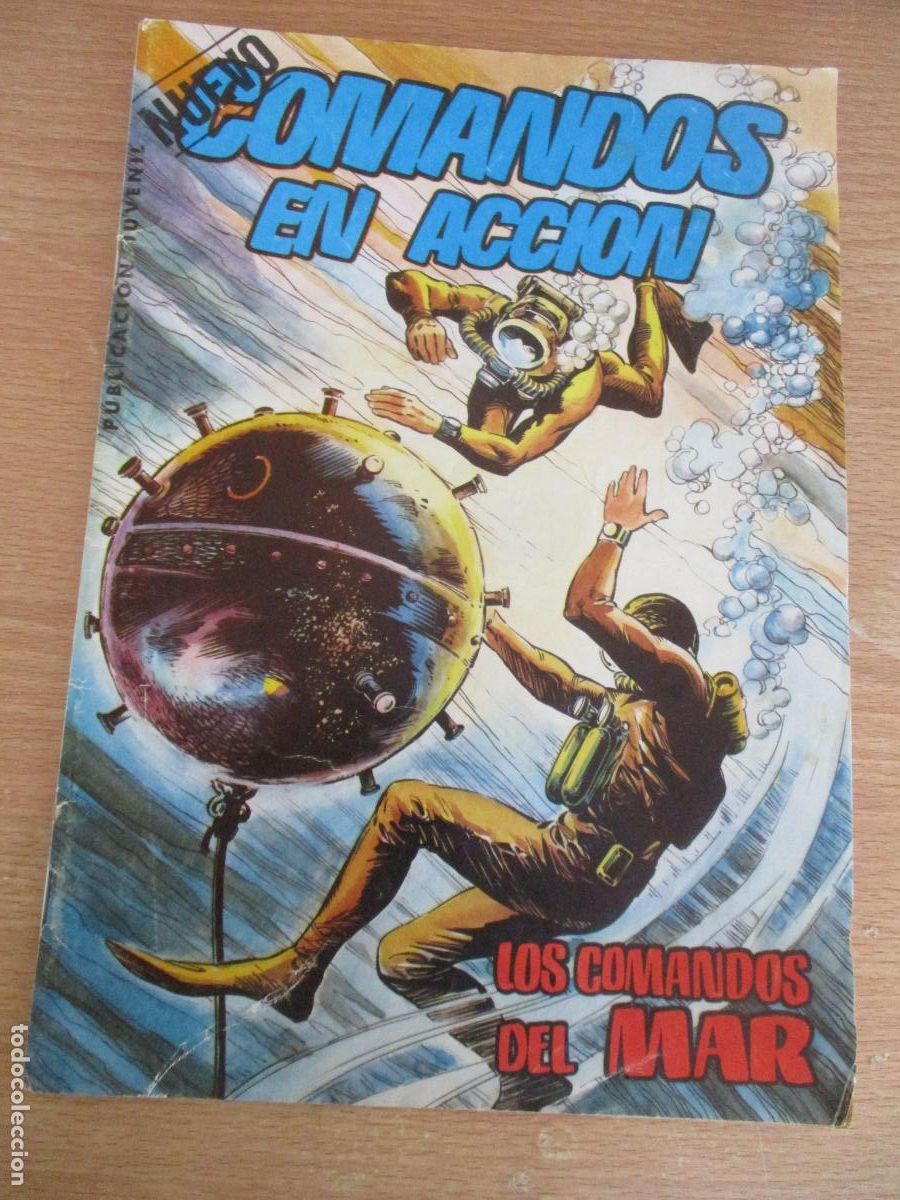 Tebeos: EDITORIAL VALENCIANA.- COMANDOS EN ACCI&Oacute;N, N&ordm; 5- 1982