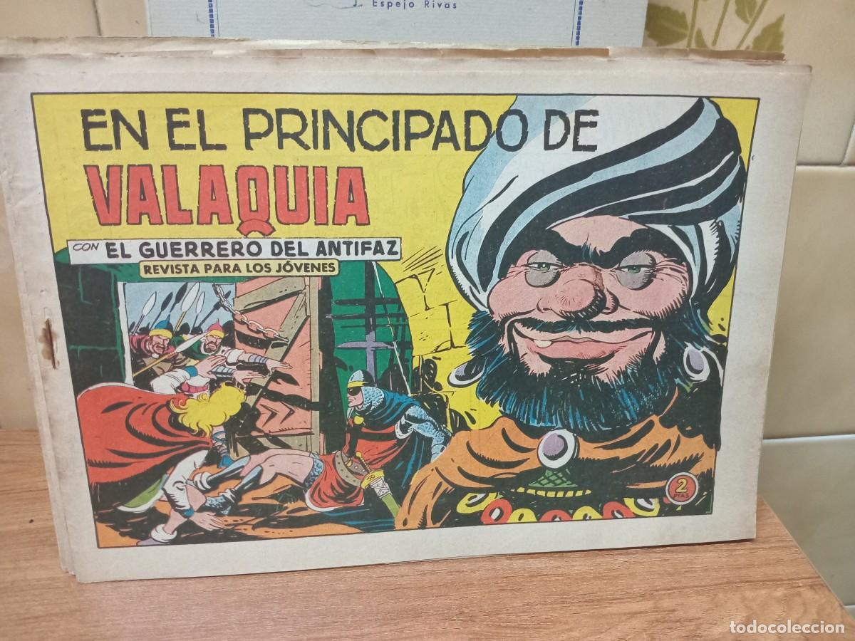 Tebeos: EL GUERRERO DEL ANTIFAZ - N&ordm; 494 - ORIGINAL - EDITORIAL VALENCIANA