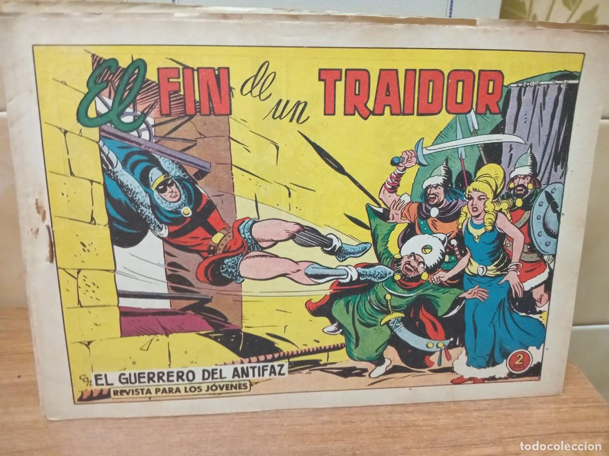 Tebeos: EL GUERRERO DEL ANTIFAZ - N&ordm; 498 - ORIGINAL - EDITORIAL VALENCIANA