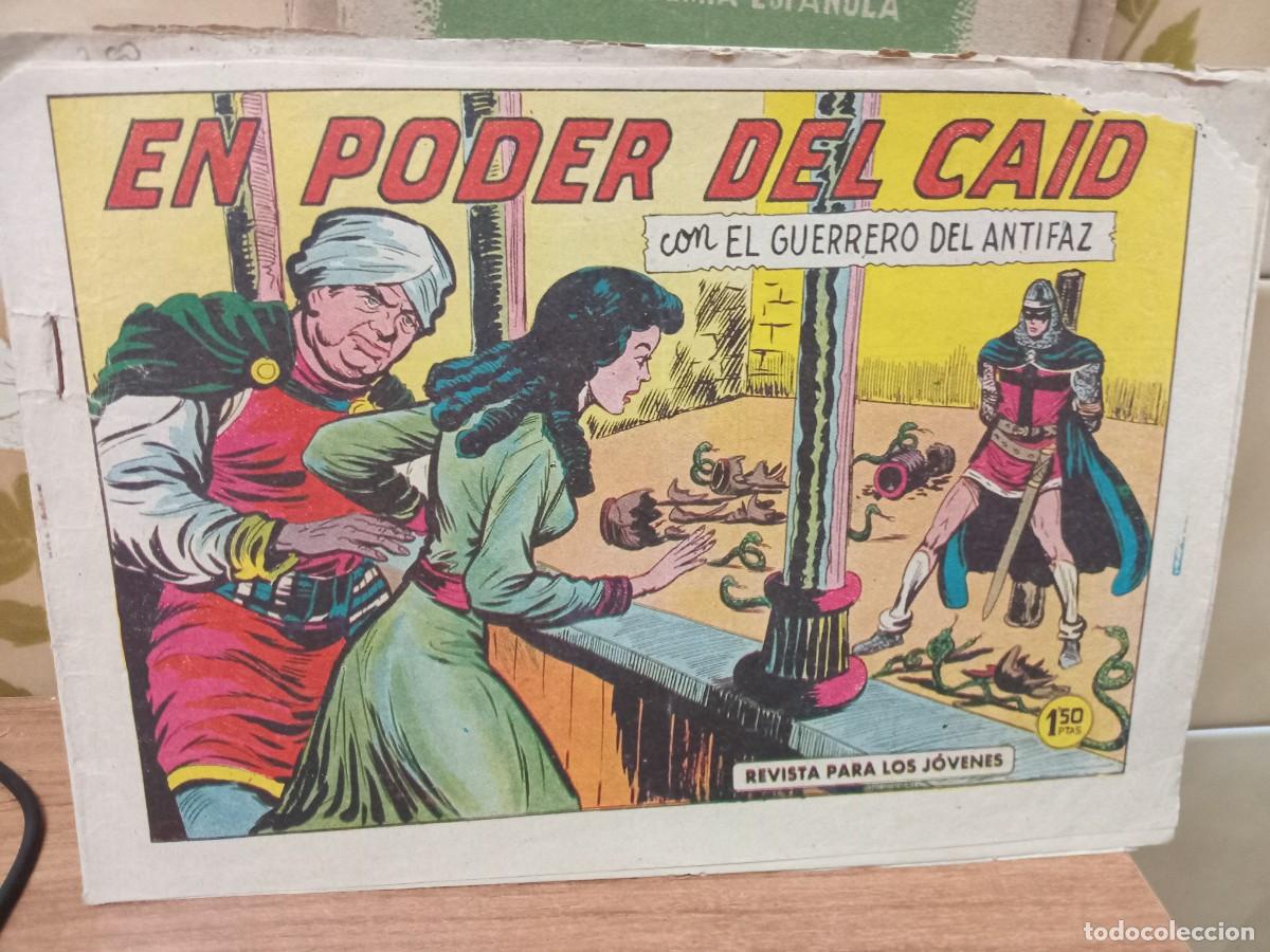 Tebeos: EL GUERRERO DEL ANTIFAZ - N&ordm; 357 - ORIGINAL - EDITORIAL VALENCIANA