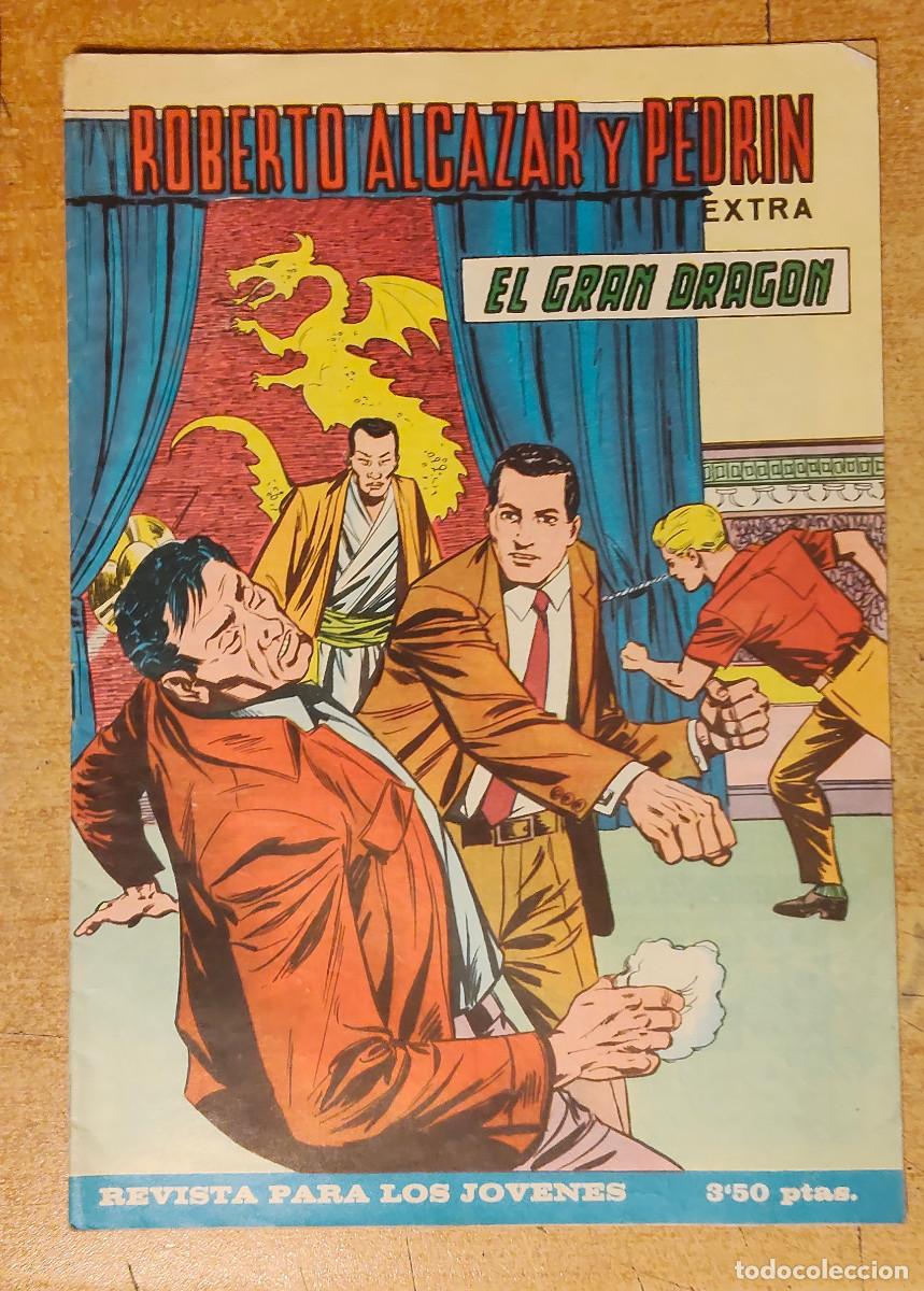Tebeos: El elemento seleccionado es un ejemplar cl&aacute;sico del tebeo espa&ntilde;ol Roberto Alc&aacute;zar y Pedr&iacute;n, en su ed