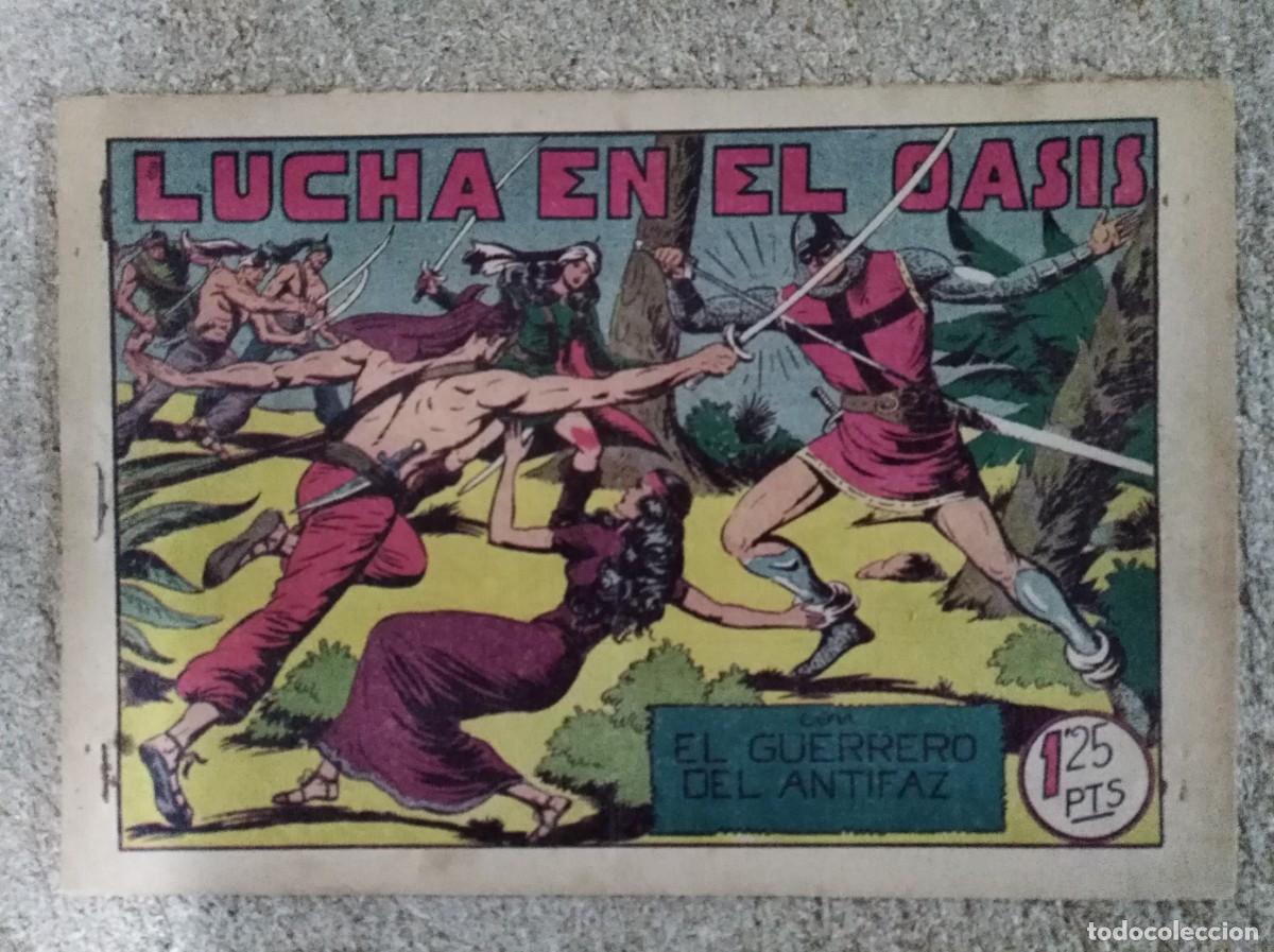 Tebeos: El Guerrero del Antifaz 91.Lucha en el Oasis.Valenciana
