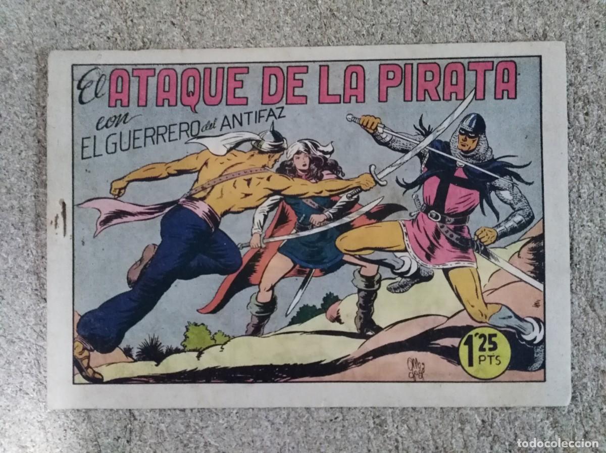Tebeos: El Guerrero del Antifaz 84.El Ataque de la Pirata.Valenciana
