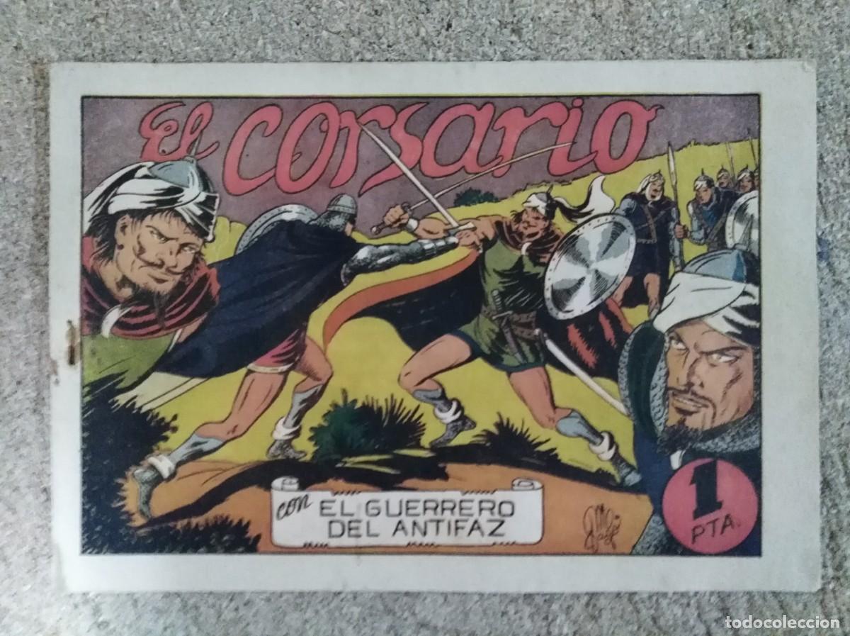 Tebeos: El Guerrero del Antifaz 64.El Corsario.Valenciana