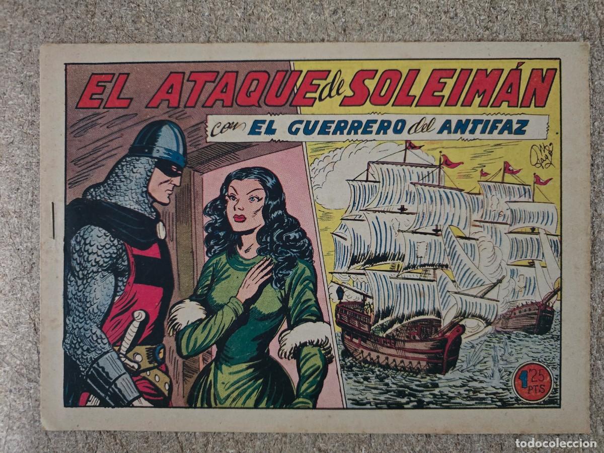 Tebeos: El Guerrero del Antifaz 256.El Ataque de Soleiman.Valenciana