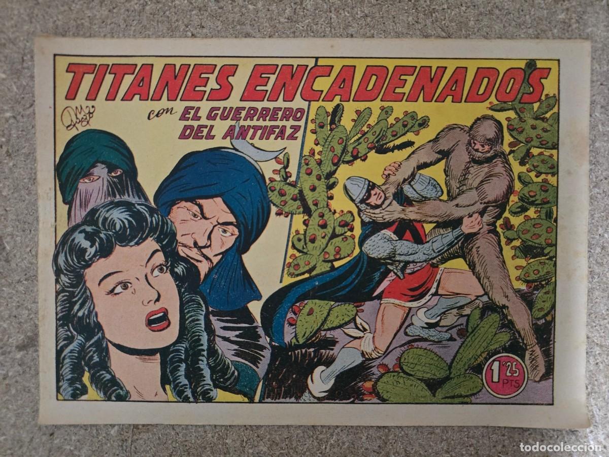 Tebeos: El Guerrero del Antifaz 217.Titanes Encadenados.Valenciana
