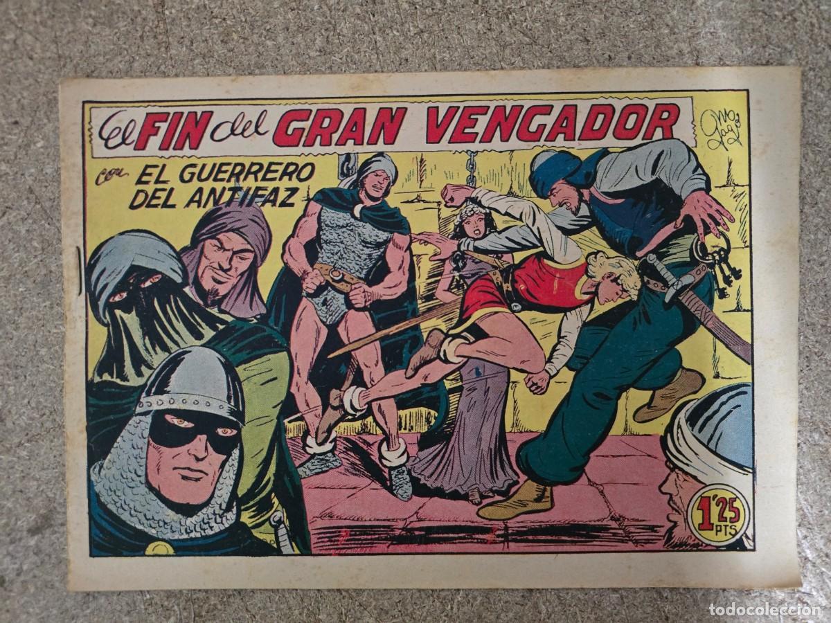 Tebeos: El Guerrero del Antifaz 220.El Fin del Gran Vengador.Valenciana