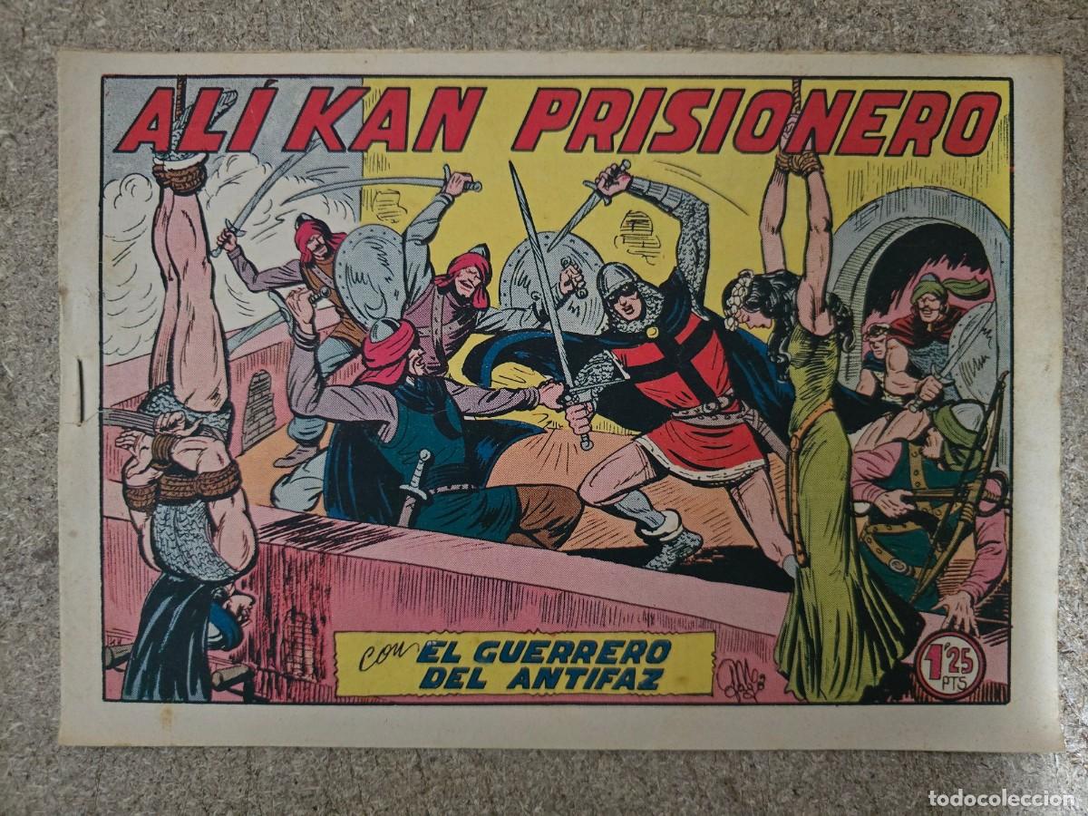 Tebeos: El Guerrero del Antifaz 221.Ali Kan Prisonero.Valenciana