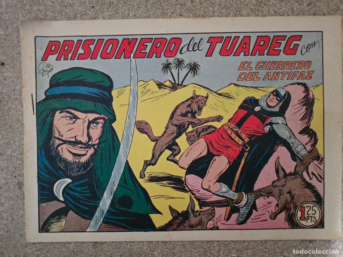 Tebeos: El Guerrero del Antifaz 223.Prisioneros del Tuareg.Valenciana