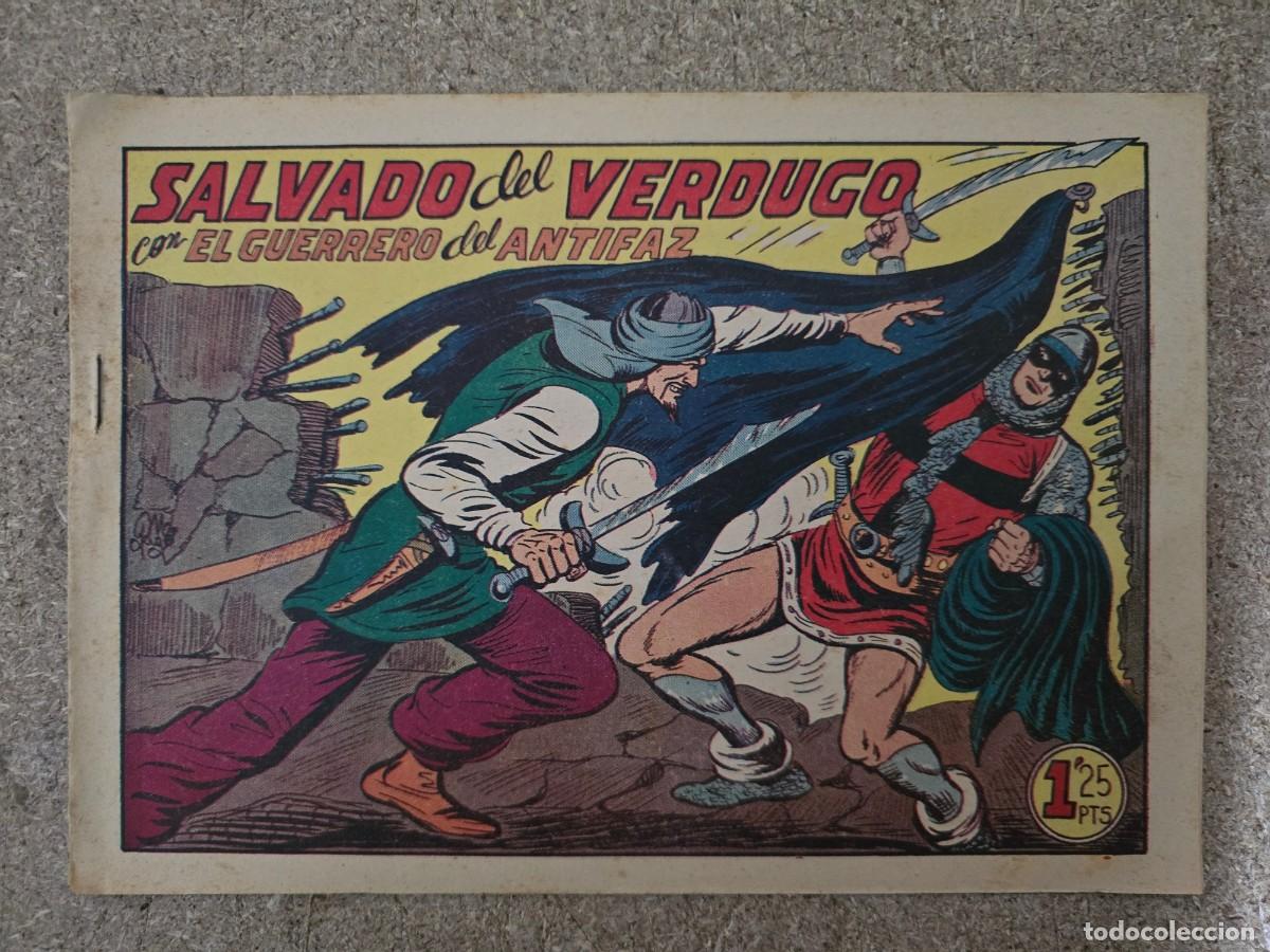 Tebeos: El Guerrero del Antifaz 230.Salvado del Verdugo.Valenciana