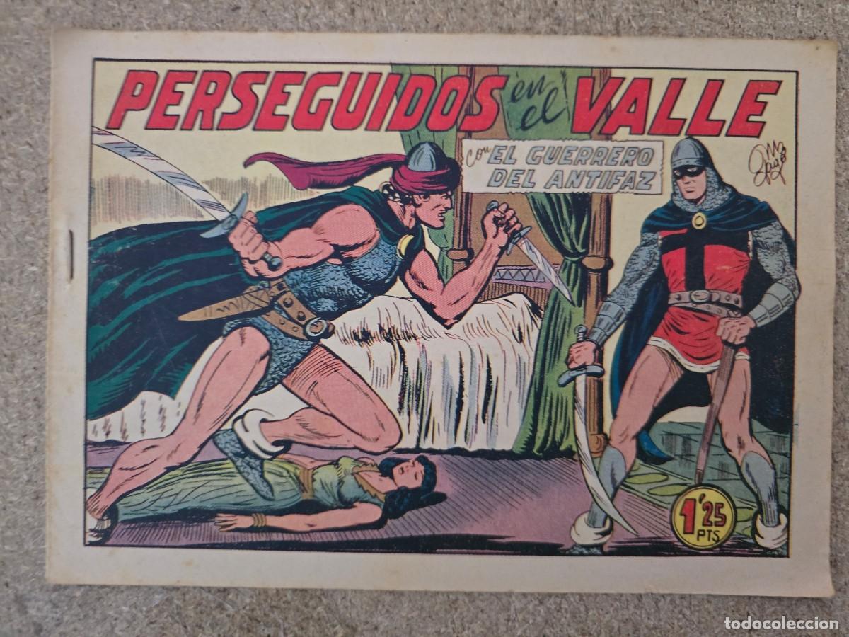 Tebeos: El Guerrero del Antifaz 228.Perseguidos en el Valle.Valenciana