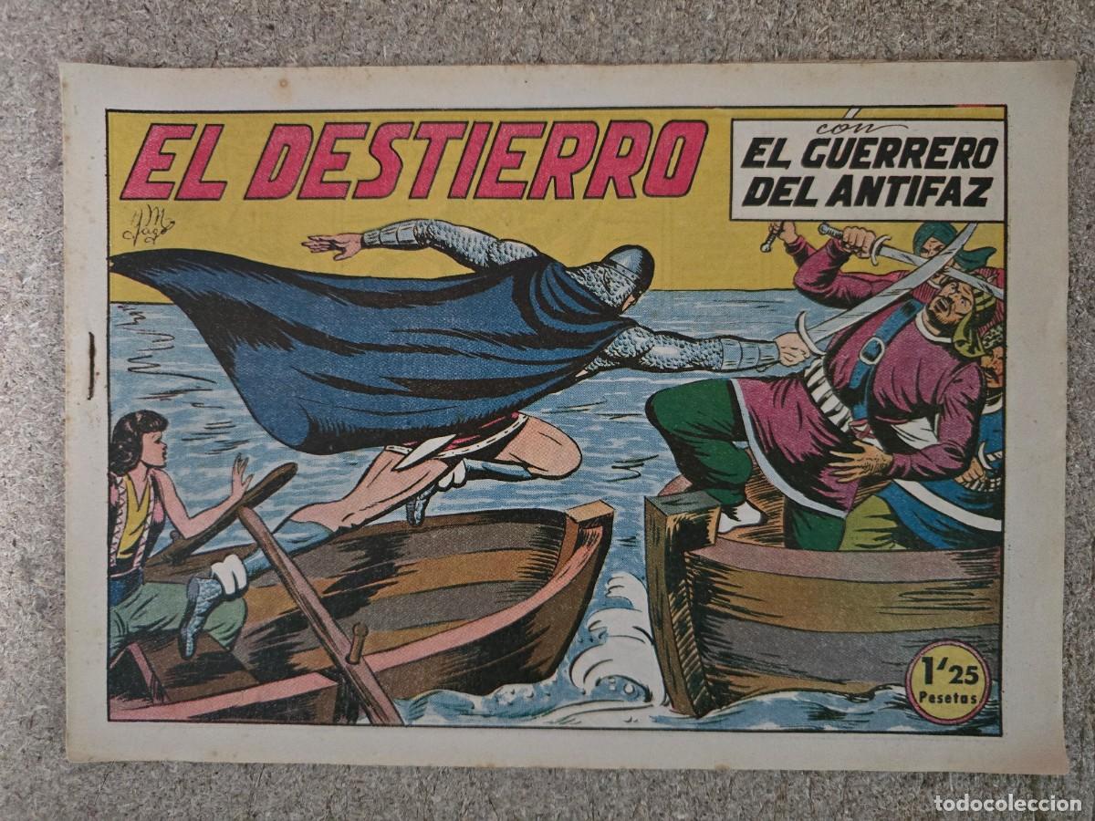 Tebeos: El Guerrero del Antifaz 133.El Destierro.Valenciana
