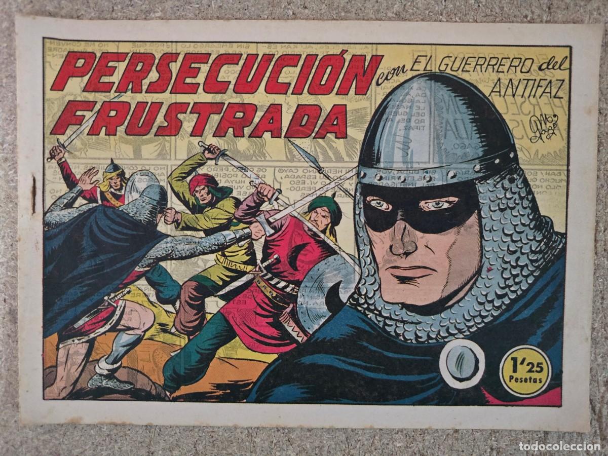 Tebeos: El Guerrero del Antifaz 130.Persecucion Frustada.Valenciana