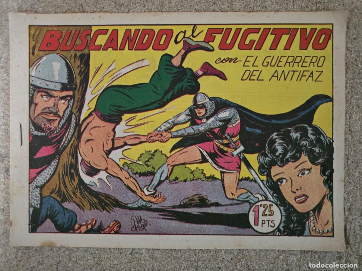 Tebeos: El Guerrero del Antifaz 129.Buscando al Fugitivo.Valenciana
