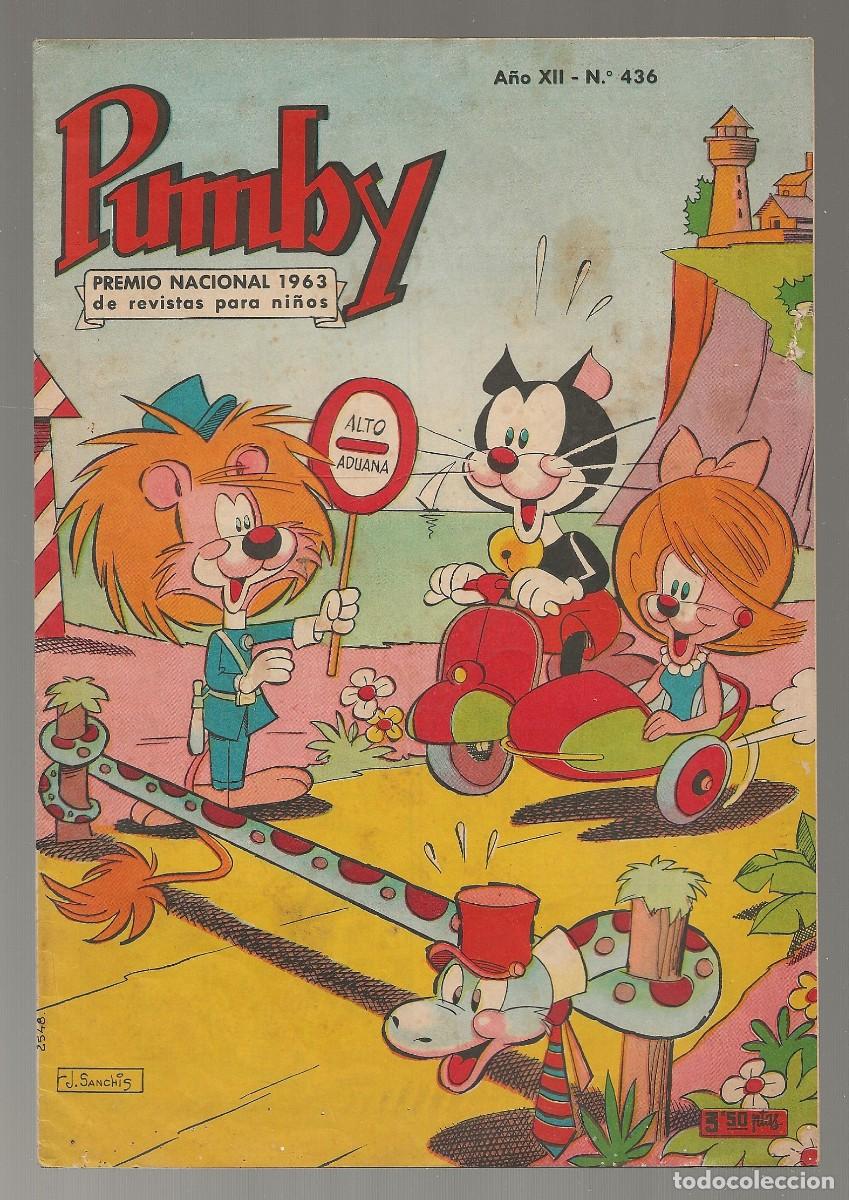 Tebeos: PUMBY N&ordm; 436 - VALENCIANA 1966