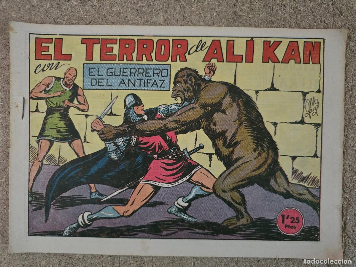 Tebeos: El Guerrero del Antifaz 125.El Terror de Ali Kan.Valenciana