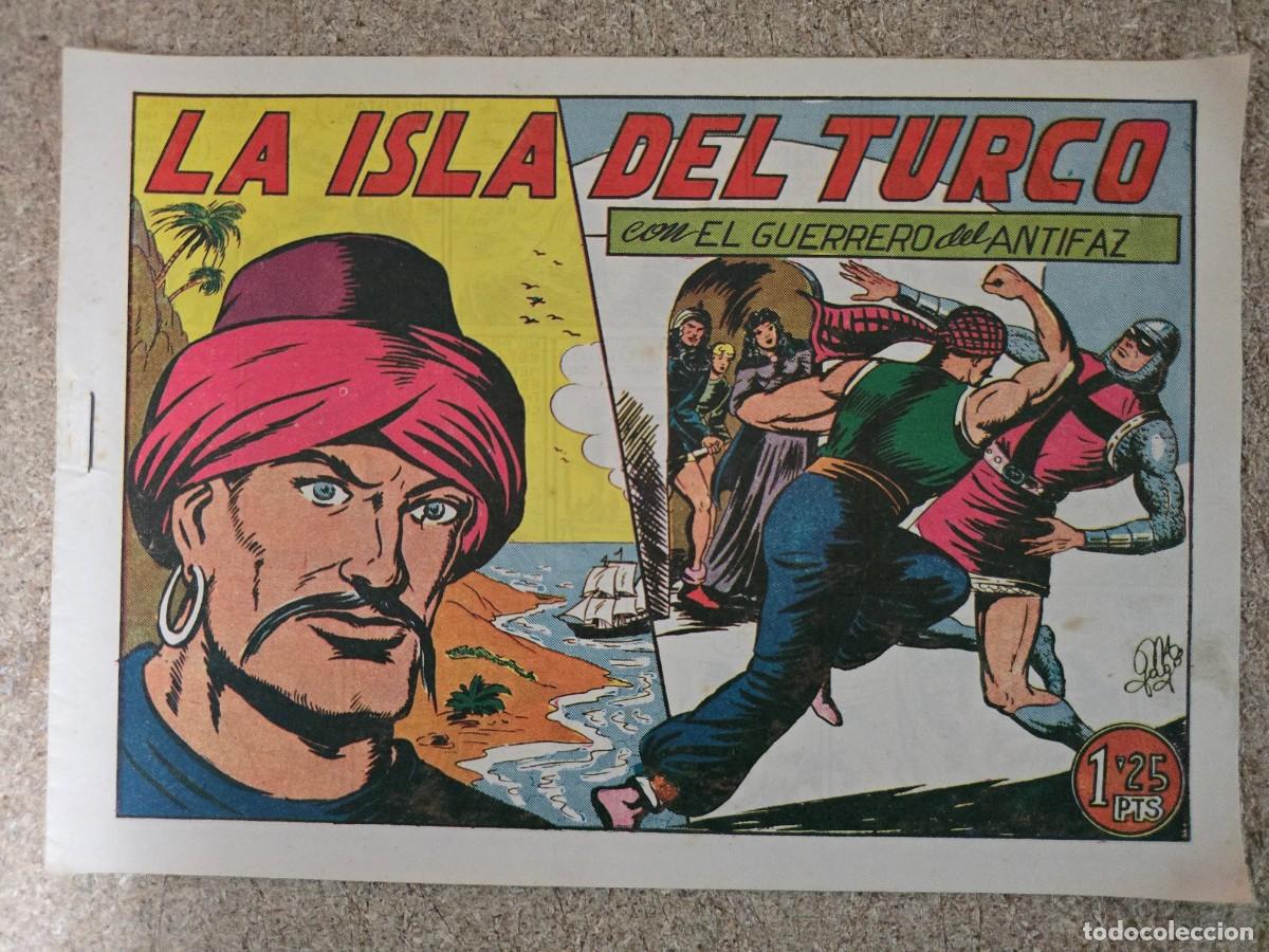 Tebeos: El Guerrero del Antifaz 122.La Isla del Turco.Valenciana
